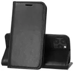 Magnet Elite raamatut&uuml;&uuml;pi telefoni &uuml;mbris iPhone 12 Pro Max must