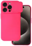 Camshield Soft telefoni &uuml;mbris iPhone 15 Pro Max roosa (kaamera kaitsega)