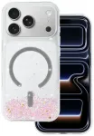 Tel Protect Moonlite telefoni &uuml;mbris MagSafe toega iPhone 17 Pro roosa l&auml;bipaistev