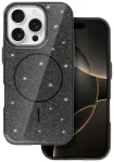Slim Shiny telefoni &uuml;mbris MagSafe toega iPhone 13 Pro must