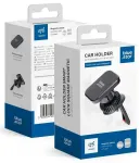 Magnetic car phone holder Blue Star Smart Lock Square air vent black