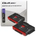 Qoltec Adapter USB 3.0 kuni IDE | SATA III