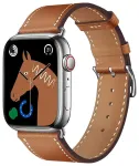 Forcell F-Design FA20 nutikella rihm Apple Watch (42/44/45/49 mm) jaoks | tehisnahk | pruun