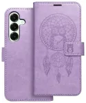 MEZZO dreamcatcher raamatut&uuml;&uuml;pi telefoni &uuml;mbris Samsung Galaxy S25 (S931) lilla