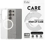 Etui CARE by PanzerGlass Flagship Urban  Combat StarLight White QI do Samsung Galaxy S25 Ultra przezroczysty