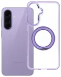 Frame Circle Stand telefoni &uuml;mbris alusega ja MagSafe toega Samsung Galaxy A57 (A576) lilla