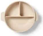 Babyono silikoonist taldrik iminokaane ja kaanega 1661/03 beige