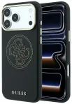Guess Perforated 4G Gold Logo telefoni &uuml;mbris MagSafe toega iPhone 18 Pro Max | iPhone 17 Pro Max must