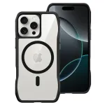 ROAR Slim Defender telefoni &uuml;mbris MagSafe toega iPhone 15 Pro Max must