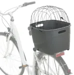Trixie Bicycle basket for bike racks, plastic|metal, 36 &times; 47 &times; 46 cm, grey