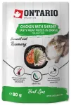 Canned cat food - Ontario Herb Chicken with Shrimps, Rice and Rosemary, 80g