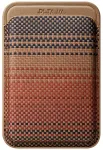 Magnetic wallet PITAKA Woven Wallet MagSafe for phone sunset