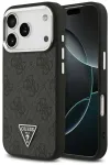 Guess 4G Triangle Logo telefoni&uuml;mbris MagSafe toega, mudelile iPhone 17 Pro, must