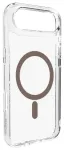 Puro Lite Mag TPU+PC &uuml;mbris MagSafe toega iPhone 17 Air jaoks - l&auml;bipaistev pruuni r&otilde;ngaga