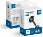 Blue Star Long Stick magnetic car phone holder with suction cup black