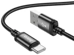 HOCO X89 andmeedastus- ja laadimiskaabel | USB-A kuni USB-C | 15W | 1m | must