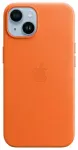 Apple MPP83ZM/A Leather telefoni &uuml;mbris MagSafe toega iPhone 14 | iPhone 15 | iPhone 13 oranž