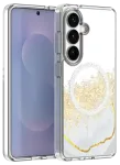 Epoxy Mag telefoni &uuml;mbris MagSafe toega Samsung Galaxy S24 (S921) | S25 (S931) valge