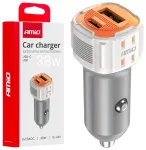 AMiO AMiO-03883 autolaadija | 38W | USB-A, USB-C