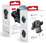 Autotelefoni hoidik Forcell F-Grip Guardian AV ventilatsioonirestile must
