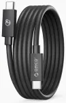 Orico TBZ5 andmeedastus- ja laadimiskaabel | USB-C kuni USB-C | 240W | Thunderbolt 5 | 1m | must