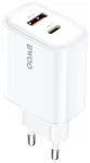 BWOO CDA207 reisilaadija | 36W | PD, PPS | USB-A, USB-C | valge
