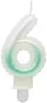 GoDan Tordik&uuml;&uuml;nal - &Otilde;hupall Number 6 (7cm) White/Green Ombre