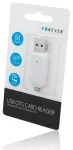 Forever USB + Micro USB Kaardilugeja SD + MicroSD Valge