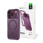 AmazingThing Minimal Mag Drop Proof 3 Lens telefoni &uuml;mbris MagSafe toega iPhone 18 Pro Max lilla