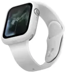 UNIQ Lino nutikella &uuml;mbris Apple Watch 4/5/6/SE (44 mm) jaoks | valge