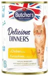Canned cat food - Butchers CAT Delicious Dinners with chicken chunks in Jelly 400g