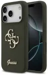 Guess Silicone Big 4G Script telefoni&uuml;mbris iPhone 17 Pro jaoks, pruun