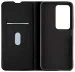 OBAL:ME SmoothTouch raamat-t&uuml;&uuml;pi telefoni&uuml;mbris alusega Xiaomi Redmi 15 4G|5G jaoks, must