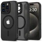 TECH-PROTECT MAGCAM MAGSAFE IPHONE 16 PRO MATĒTS MELNS
