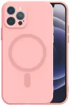 TEL PROTECT MagSilicone telefoni &uuml;mbris MagSafe toega iPhone 14 Pro roosa