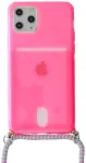 STRAP Fluo telefoni &uuml;mbris iPhone 12 mini roosa