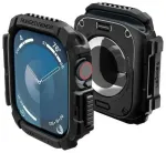 Spigen Rugged Armor nutikella &uuml;mbris Apple Watch 10 (42 mm) jaoks | must
