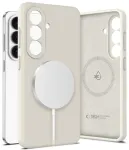 TECH-PROTECT Silicone telefoni &uuml;mbris MagSafe toega Samsung Galaxy S26+ (S947) valge