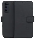 Smart Triangle raamatut&uuml;&uuml;pi telefoni &uuml;mbris Samsung Galaxy S25 FE (S731) must