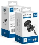 Magnetic car phone holder Blue Star Smart Lock Round air vent black