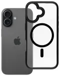 ROAR Mag Bumper telefoni &uuml;mbris MagSafe toega iPhone 17 must