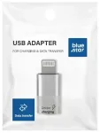 Adapter Type C to Lightning Blue Star - valge