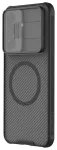 Nillkin CamShield PRO telefoni &uuml;mbris Samsung Galaxy A57 (A576) l&auml;bipaistev must (kaamera kaitsega)