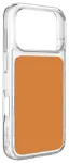 Puro Plate Mag telefoni &uuml;mbris MagSafe toega iPhone 17 Pro Max oranž