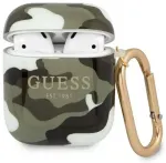 Guess GUA2UCAMA AirPods &uuml;mbris roheline|khaki Camo Collection