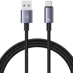 USAMS SJ663USB01 andmeedastus- ja laadimiskaabel | USB-A kuni USB-C | 15W | 1.2m