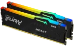 Kingston RAM FURY Beast RGB - 32 GB (2 x 16 GB Kit) - DDR5 5600 DIMM CL36