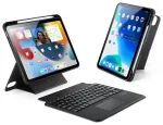 Dux Ducis DK seeria Bluetooth klaviatuuriga &uuml;mbris Apple iPad 10 (2022) &ndash; must
