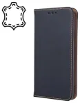 Genuine Leather nahast nutikas rahakott-&uuml;mbrus Smart Pro Samsung S10 Lite / A91 jaoks, must