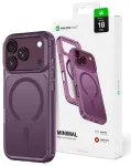 AmazingThing Minimal Drop Proof 3 Lens telefoni &uuml;mbris MagSafe toega iPhone 18 Pro lilla
